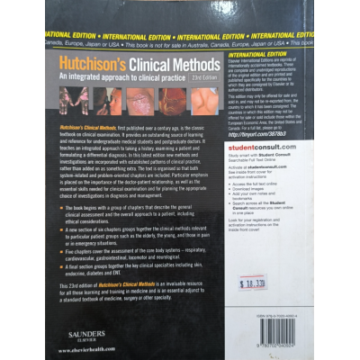Hutchison's Clinical Methods | Saunders Elsevier