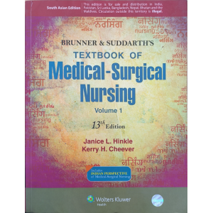 Textbook of Medical Surgical Nursing | Hinkle Cheever | Jaypee | 2 Volumes