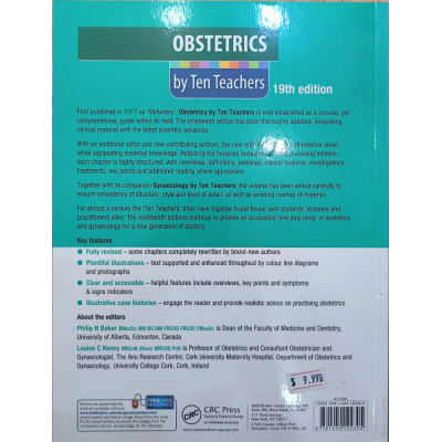 Obstetrics & Gynaecology by Ten Teachers | 2 volumes