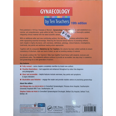 Obstetrics & Gynaecology by Ten Teachers | 2 volumes