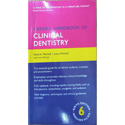 Oxford Handbook of Clinical Dentistry | Oxford University